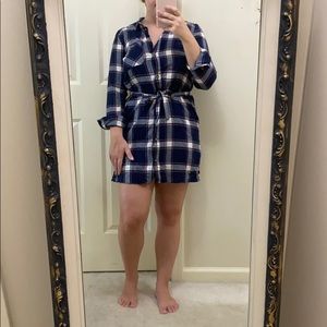 Flannel dress